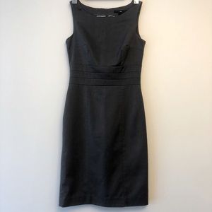 H & M Dark Grey Tailored Sheath Dress, Size 4